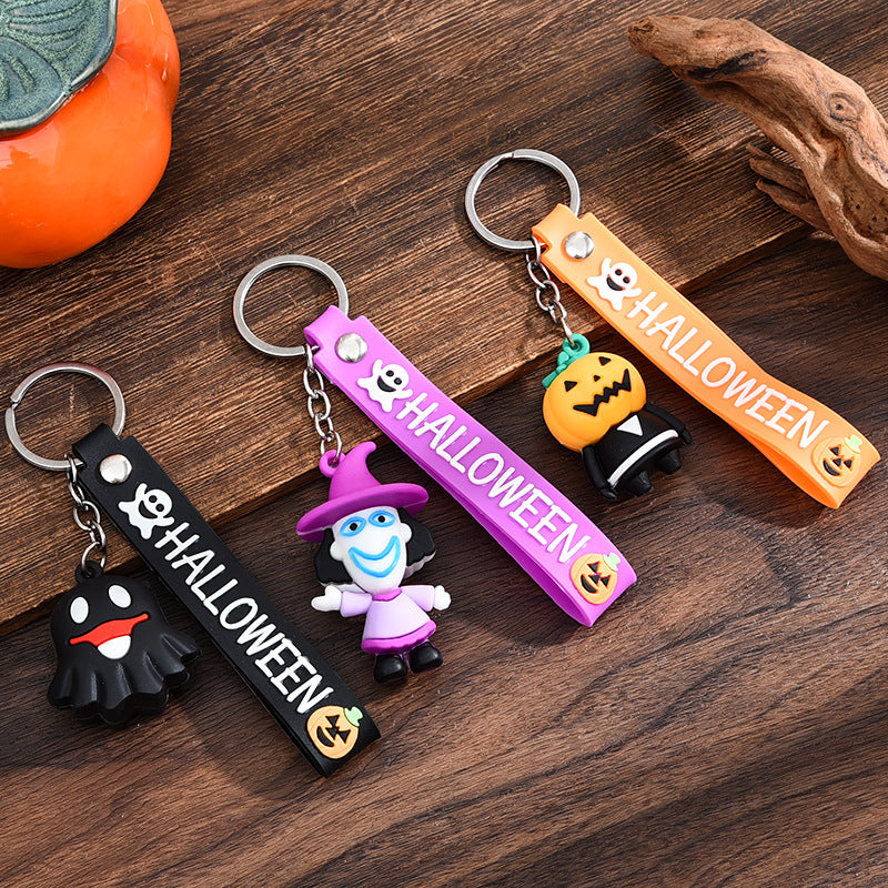Wholesale  Pumpkin Ghost Keychain
